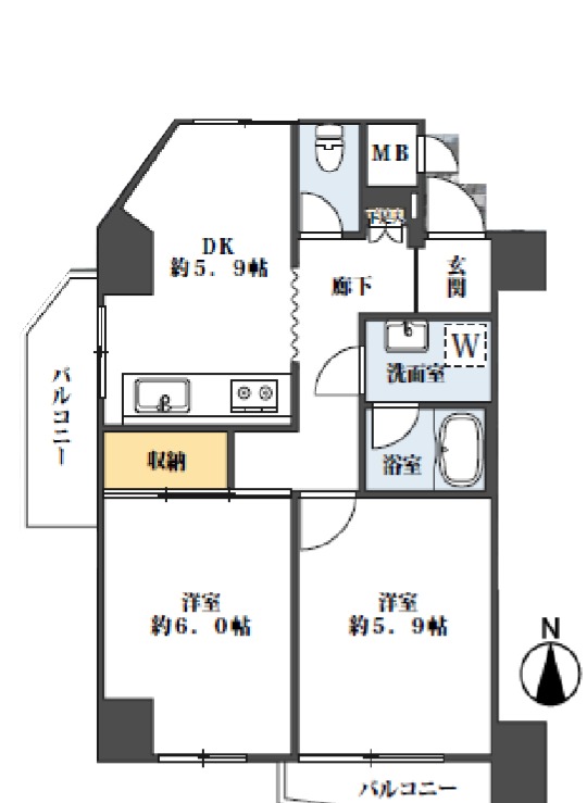 間取り図 1